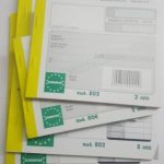EUROPAP RECEIPT 3 PLY NO.804