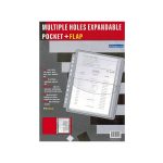 BINDERMAX PVC EXPANDABLE A4  POCKET/HOLES   P-02(PC)