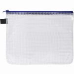 BAG WITH ZIP A5 CLEAR ZIP-A5-C