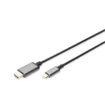 DIGITUS CABLE TYPE-C TO HDMI  1.8M (4k) DA-70821