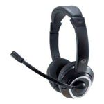 CONCEPTRONIC HEADSET ON-EAR WIRED ONE JACK 2M BLACK 347703