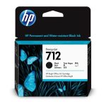 HP INK CARTRIDGE 712 BLACK 80 ML 3ED71A