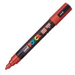 POSCA PAINT MARKER MEDIUM RED RUBY PC-5M