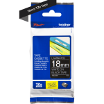 BROTHER TAPE 18MM W/B TZe-345
