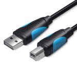 VENTION USB 2.0 A TO USB-B MALE PRINTER CABLE 3M BLACK (VAS-A16-B300)