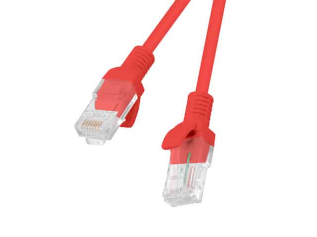Z28864_122928 VALUE UTP CABLE CAT6 0.25M RED - Image 1