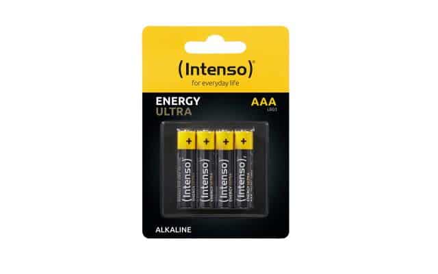 aaa_4er_blister INTENSO ALKALINE BATTERIES ENERGY ULTRA AAA LR03 4PACK - Image 1
