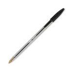 BIC CRISTAL ORIGINAL MEDIUM 1.0MM BLACK PEN