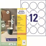 ZWECKFORM LABEL A4  ROUND 60MM  L3416