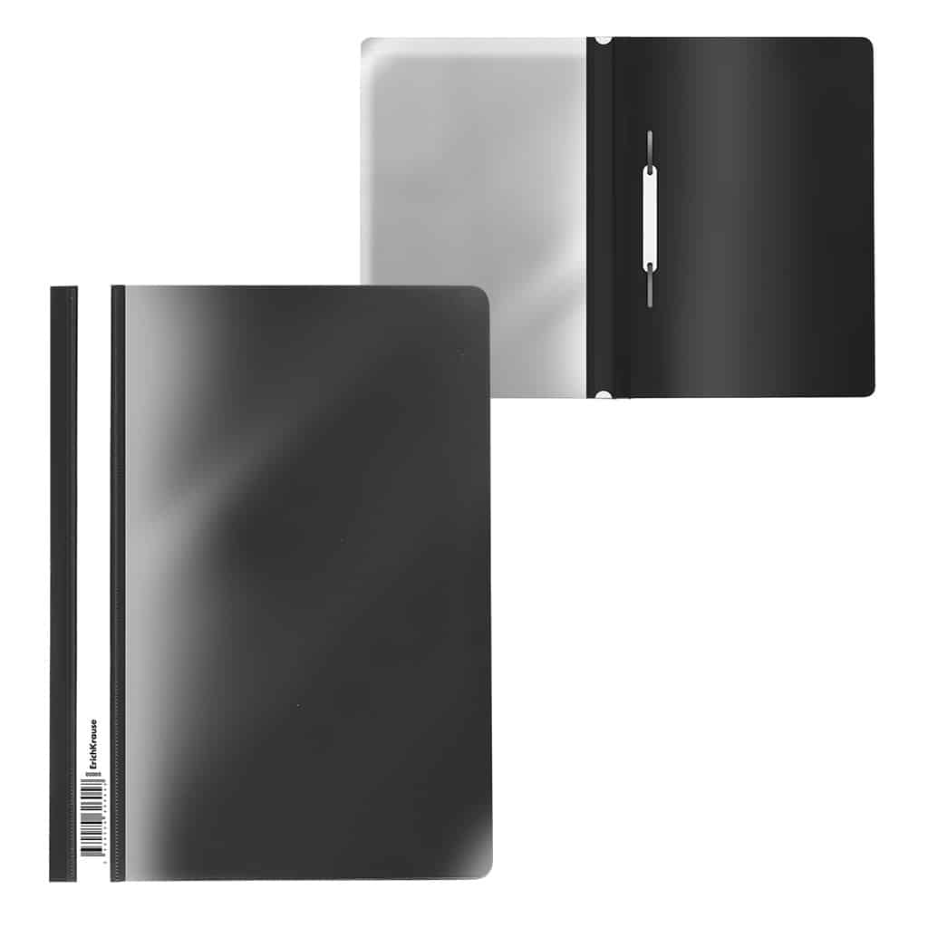 1f9cbd79f12ab9562884f8443664f240 ERICHKRAUSE PVC REPORT FLAT FILE FIZZY A4 BLACK 50010 - Image 1