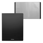 ERICHKRAUSE DISPLAY BOOK MATT 30POCKETS BLACK  59189